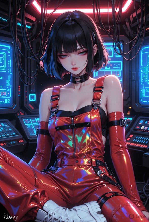 动漫少女-Grok提示词